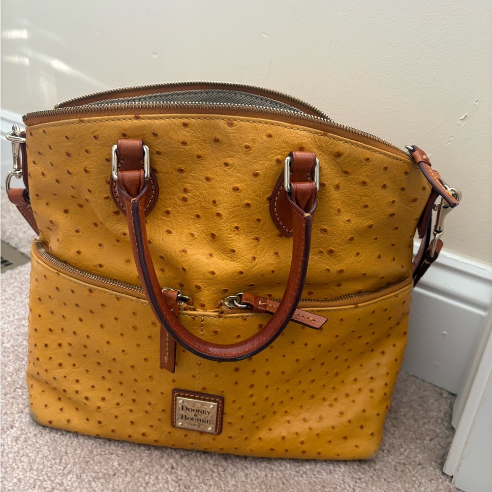 Dooney & Bourke Ostrich Leather Bag